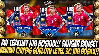 REVIEW SORLOTH RW 194 CM LEVEL 30 DI EVENT NATIONAL HEROES | FIFA MOBILE 23 | FIFA MOBILE INDONESIA