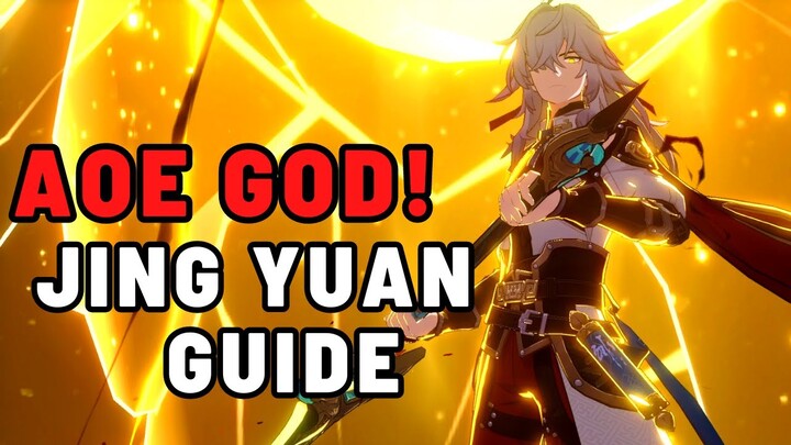 JING YUAN the King of AOE! BEST Build, Relics, Light Cones | Honkai Star Rail Guide/Character Review