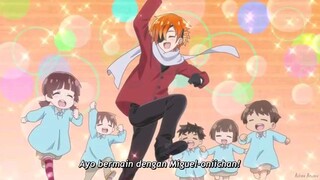 Boku no Tonari ni Ankoku Hakaishin ga Imasu episode 9 sub indo