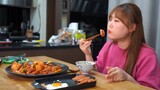 Mukbang thịt heo cay #food #seagame3