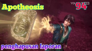 Alur cerita Apotheosis S1 Part 94 : Penghapusan Laporan