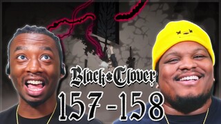 BLACK CLOVER TIMESKIP IS HERE! Black Clover - Episode 157-158 | Reaction