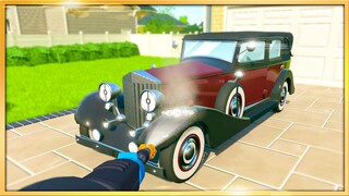 Power Washing Million Dollar Vintage Cars // PowerWash Simulator //