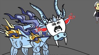 "The Legend of the Water Buffalo" traveled through time and space and became a water buffalo who pra