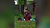 Madara visits Demonslayer anime naruto madara demonslayer manga fy