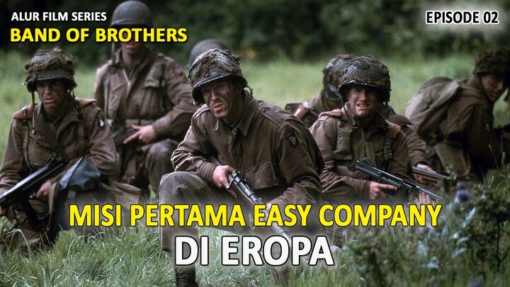 NGERI..!!! DARATAN NORMANDIA UDAH KAYAK NERAKA | ALUR FILM BAND OF BROTHERS (EPISODE 2)