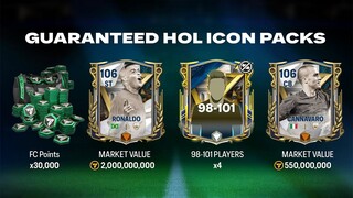 I Opened Guaranteed 98-101 Hall of Legends Icon Pack in FC MOBILE!