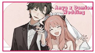 Spy x Family Anya x Damian Wedding dub #spyxfamily #anyaforger #anyaxdamian