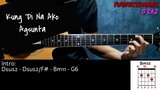 Kung 'Di Na Ako - Agsunta (Guitar Cover With Lyrics & Chords)