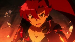 Gurren Lagann - Yoko gears up