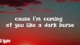 'Dark Horse' by Katy perry (English) Lyrics ft Juicy J