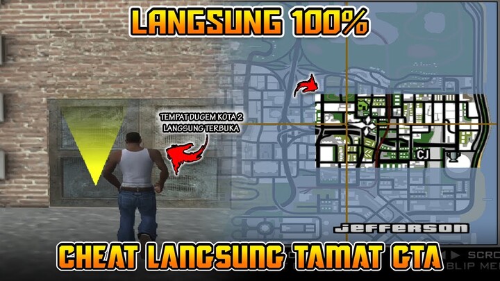 LANGSUNG 100% ! Cheat Tamat Gta San Andreas PS2