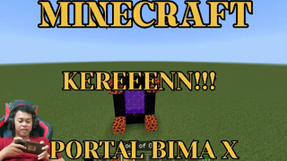 MINECRAFT - INI DIA PORTAL BIMA X GUYS!!! PART 1