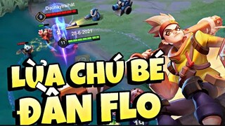 Lần Đầu Chơi Skin Ngộ Không Nhóc Tì Bậc 5 Và Pha Lừa Chú Bé Đần Florentino Cười Ỉa