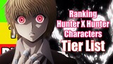 Ranking Hunter X Hunter Characters Chances Of Surviving  In The Dark Continent! | HXH Tier List!