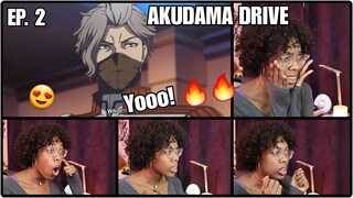 That fight was sick! | Akudama Drive Episode 2 Reaction | Lalafluffbunny