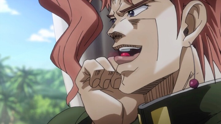 Kakyoin makan ceri (versi murni)