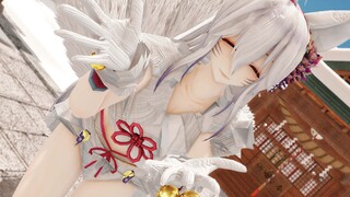 【MMD】白色九尾狐弱音的Roki ロキ