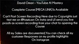 David Omari Course YouTube AI Mastery download