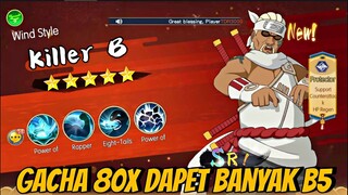 Dapet 2 SR & di Spam Hero B5! GACHA 80x di Game naruto 3D Baru - NINJA SHIPPUDEN