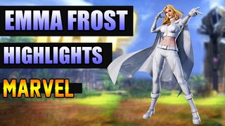 EMMA FROST HIGHLIGHTS (ASSASSIN) - MARVEL SUPER WAR