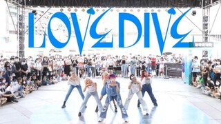 【IVE】在40度高温的天气潜水！！LOVE DIVE 路演翻跳|随唱谁跳广州站第二十一次KPOP随机舞蹈