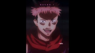 Itadori Vs Sukuna 🔥⚡️ || Round 1 🙂‍↔️ Vs Round 3 🙂‍↕️ || [ Jujutsu Kaisen Manga Edit ]