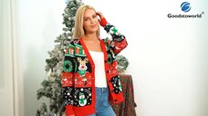 Stay warm and stylish this holiday season with our christmas cardigan sweater! 🎄