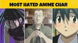 Top 5 Most Hated Anime Characters of All time - #shorts