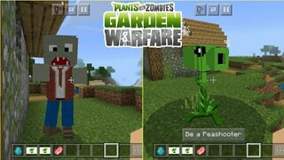 MCPE PvZ Garden Warfare Addon | Early Testing