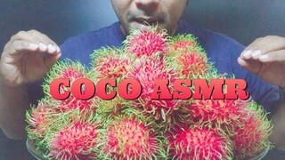 ASMR:RAMBUTAN (EATING SOUNDS)|COCO SAMUI ASMR#กินโชว์เงาะ