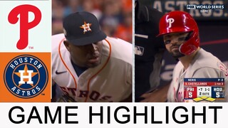 Houston Astros vs. Philadelphia Phillies (10/28/22) WORLD SERIES Game 1| MLB Highlights (Set 7)