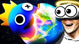 Creating RAINBOW FRIENDS PLANET In VIRTUAL REALITY