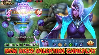 Valentina Mobile Legends , New Hero Valentina Gameplay - Mobile Legends Bang Bang