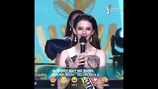 Vietsub Miss International Indonesia 2022 Cindy May McGuire đối thủ Á hậu Phương Anh Hoa Hậu Quốc Tế