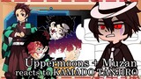 //Some Uppermoons + Muzan reacts to Kamado Tanjiro//⚠Manga Spoilers⚠// 1/2 // Creds at Desc. //