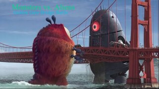 Monsters vs. Aliens - Golden Gate Bridge Battle