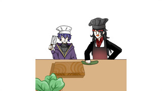 【Voxto】 Đầu bếp gắt gỏng và trợ lý của anh ta ... Về việc cắt dưa chuột?