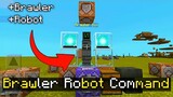 How to make a Brawler Robot in Minecraft using Command Block Trick?