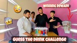 Funny guess the drink challenge game |funny challenge game #funny video  2023 |The lazy boys