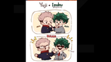 It's illegal for Izuku and Itadori  to be this adorable ^^
