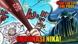Review Chapter 1111 One Piece - Imajinasi Sun God Nika & Bangkitnya Robot Raksasa Kuno Di Egghead!