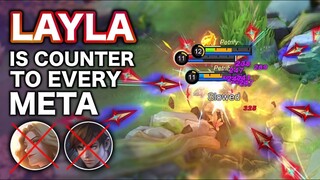 SCARY GUSION AND LANCELOT VS LAYLA WITH PLOT ARMOR