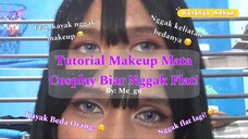 GINI MAKEUP MATA COSPLAY BIAR NGGAK FLAT! | #JPOPENT #bestofbest