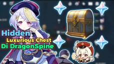 Hidden Luxorious Chest di DragonSpine! Hidden chest Genshin Impact Indonesia | Tips Genshin Impact