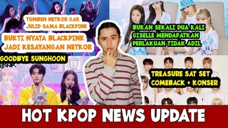 Netkor Geram BLACKPINK Disebut Lypsync, Giselle Aespa Diperlakukan Buruk, Sunghoon Mundur Jadi MC