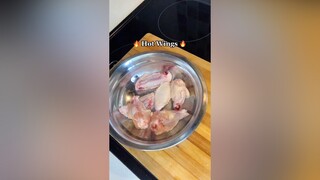 Here's how to make homemade Hot Wings 🔥🔥🔥 recipe yummy quickandeasyrecipe hotwings chickenwings sou