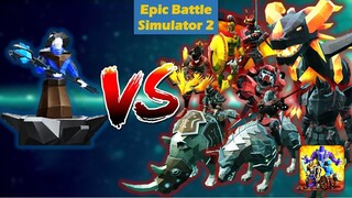 Epic Battle Simulator 2 | 120 MAGE TOWERS VS EVERY EPIC UNIT!