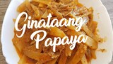 Ginataang Papaya Recipe