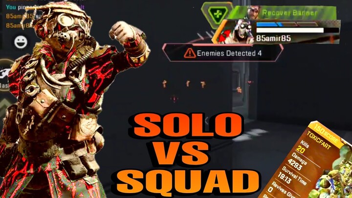 Apex legends mobile pro gameplay |Solo vs Squad| Hd graphics